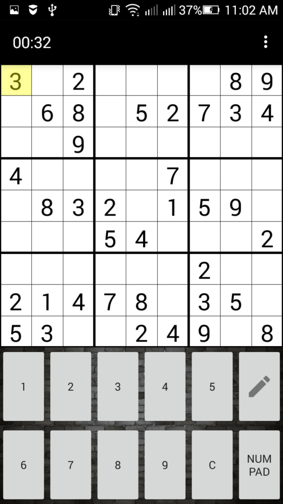 Sudoku Free Puzzle Game