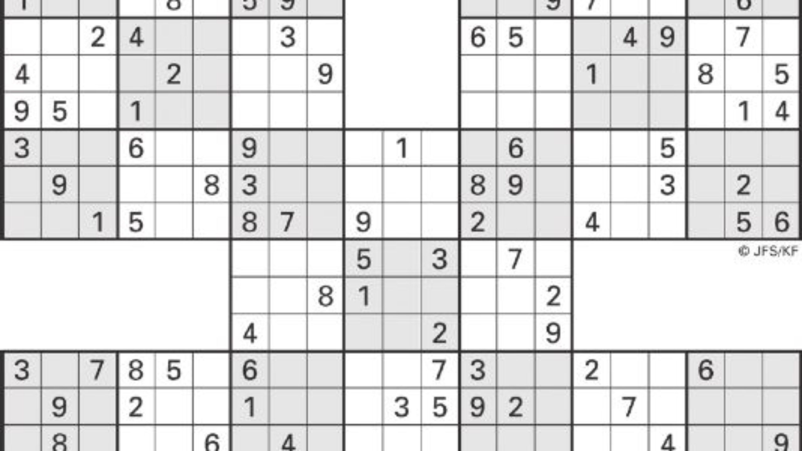 Sudoku High Fives Printable