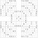 Sudoku High Fives Printable Kiddo Shelter Sudoku