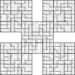 Sudoku Samurai Para Imprimir Pdf Printable Template Free