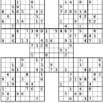 Sudoku Samurai Printable Free Sudoku Printable