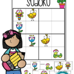 Sudoku Spring Puzzles In 2020 With Images Phonics