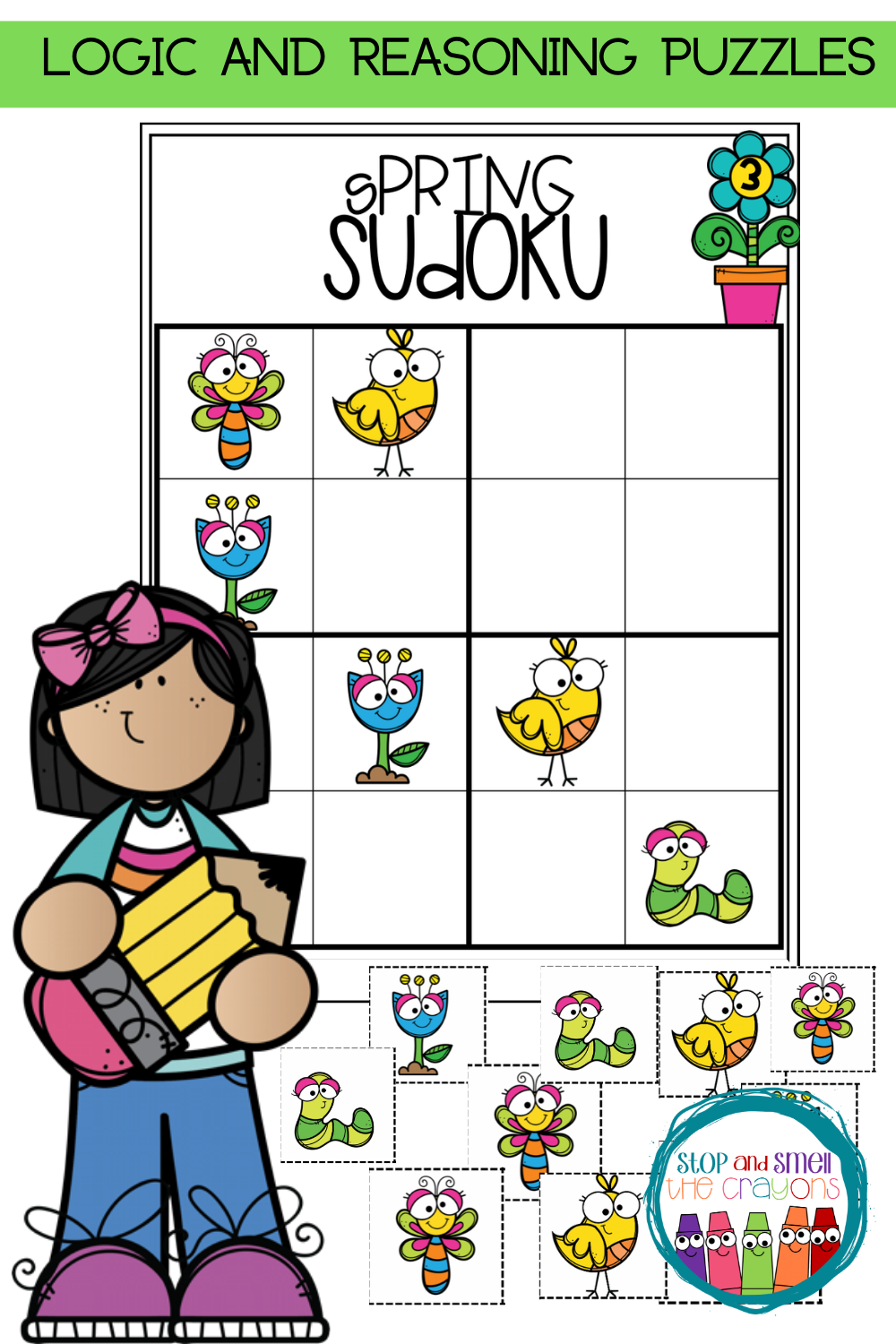 Spring Sudoku Printable