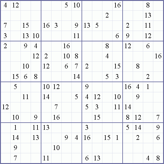 Crazy Sudoku Puzzles Printable