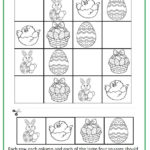 Sudoku Worksheets PDF Easter Worksheets Worksheets For