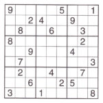 Super Hard Sudoku Printable Sudoku Printable