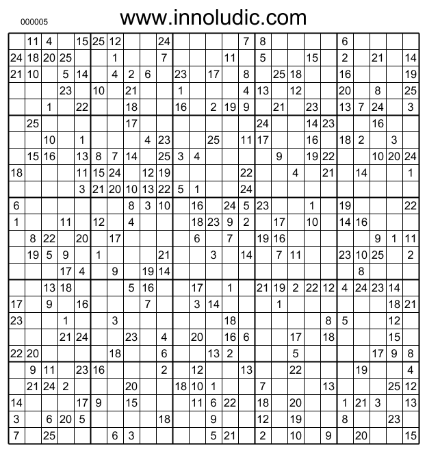 Free Super Sudoku Printable