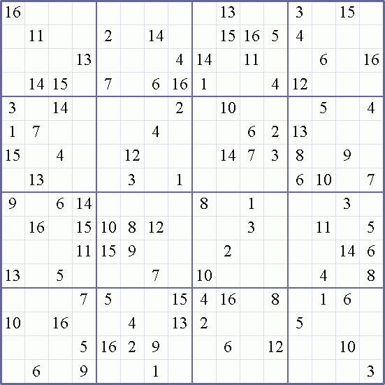 Printable Monster Sudoku Puzzles