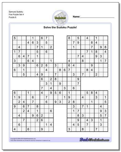 These Free Printable Sudoku Puzzles Range From Easy To