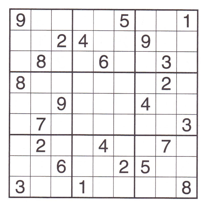 Very Hard Sudoku Printable