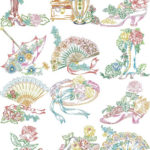 Victorian Ladies Accessories Machine Embroidery Designs