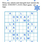 Winter Sudoku Difficult