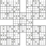 1001 Hard Samurai Sudoku Puzzles Sudoku Sudoku Puzzles
