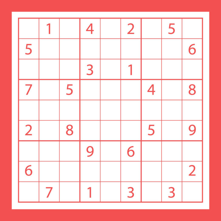 Online Sudoku Puzzles Printable