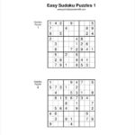 7 Printable Sudoku Templates DOC Excel PDF Free