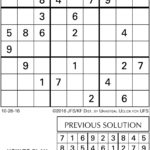 Chicago Tribune Printable Sudoku Printable Sudoku