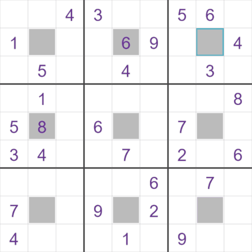 Center Dot Sudoku Printable