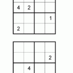 Free Kid Sudoku Puzzle Level 5 Page 2
