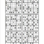 Free Sudoku Printable 6 Per Page Sudoku Printable