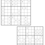 Free Sudoku Printable In 2020 Sudoku Printable Sudoku