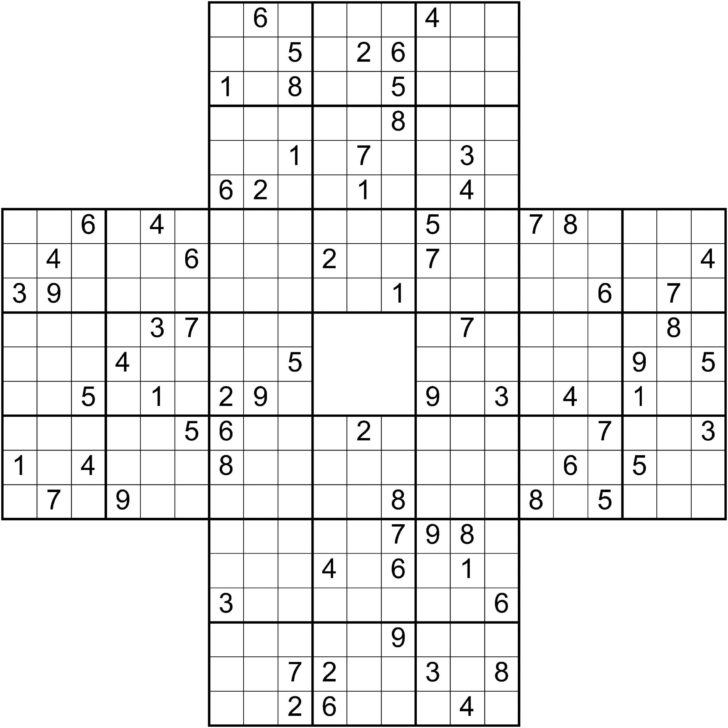 Free Sudoku Variations Printable