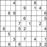 Sudoku Para Imprimir N 36 En 2020 Imprimir Sobres