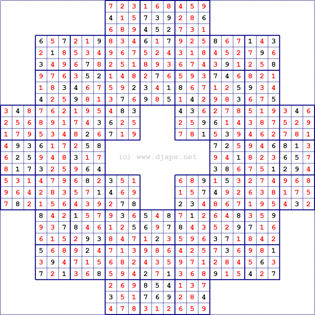 Sudoku Puzzles With Solutions Pdf Free Printable Kingdom