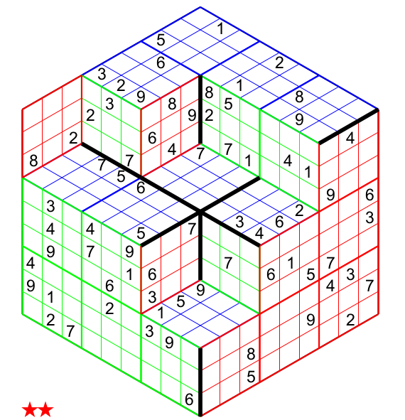 Free Printable 3d Sudoku
