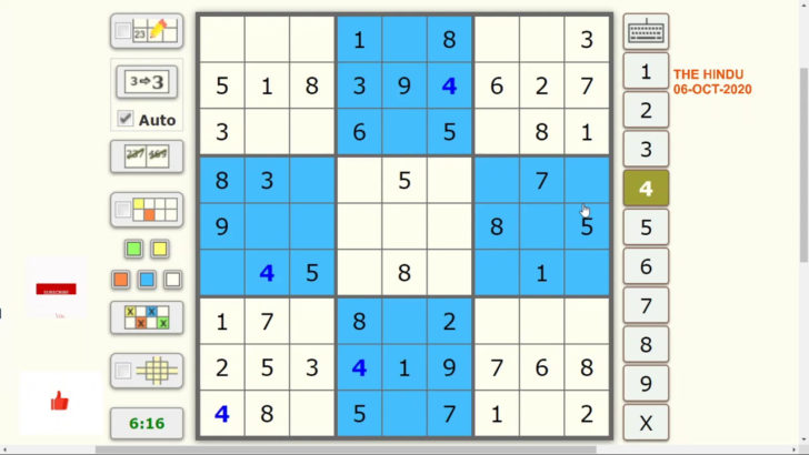 Printable Sudoku Puzzles 3 Star