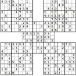 1001 Easy Samurai Sudoku Puzzles In 2020 Sudoku Puzzles