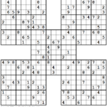 1001 Hard Samurai Sudoku Puzzles Sudoku Sudoku