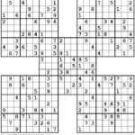 1001 Moderate Samurai Sudoku Puzzles Sudoku Puzzles