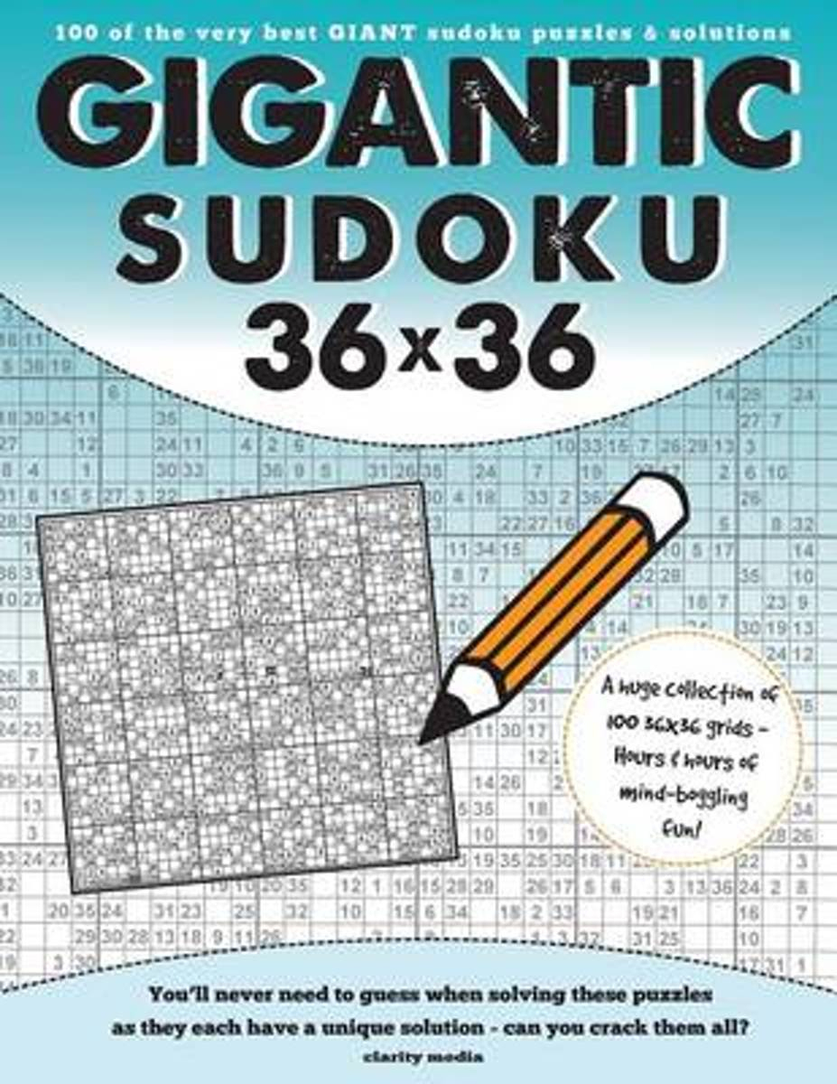 Printable 36x36 Sudoku Puzzle