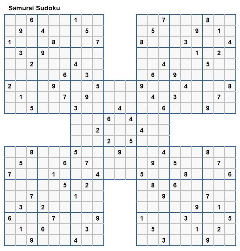 84 Free Printable Monster Sudoku Puzzles Printable