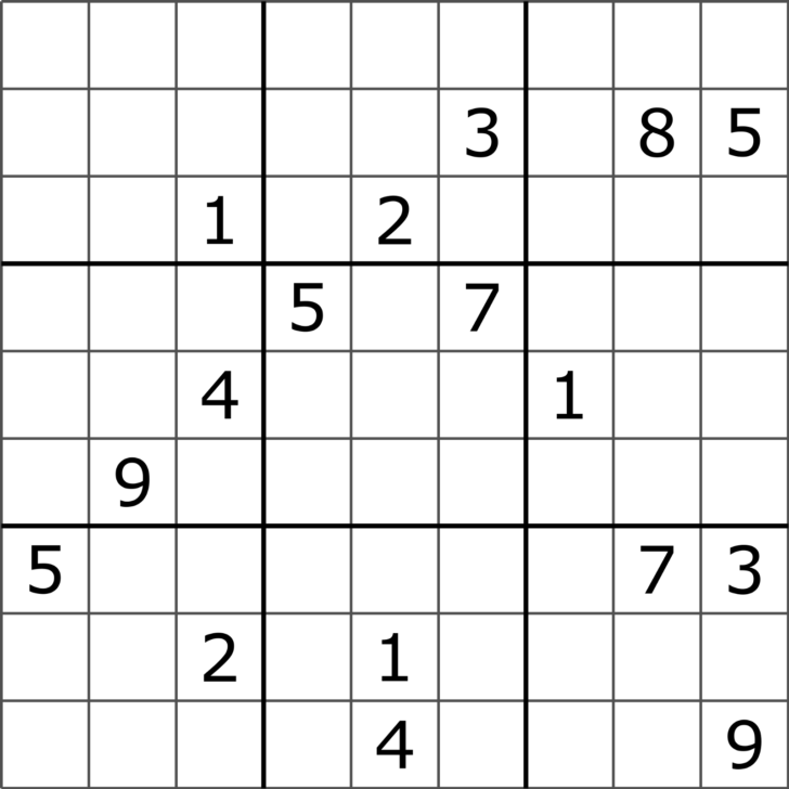 Billions Of Printable Hard Level Sudoku Puzzles