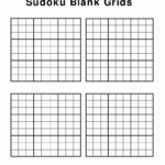 Blank Sudoku Grids Canas Bergdorfbib Co Printable