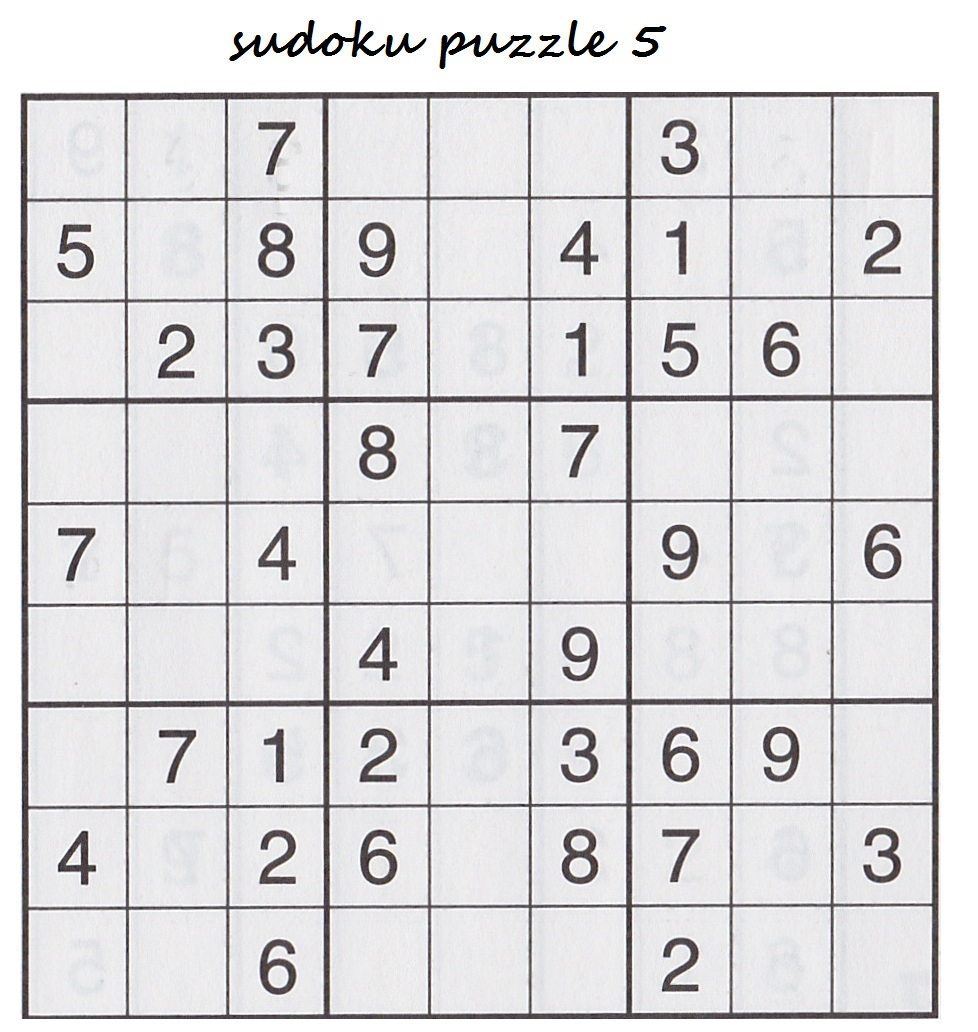 Printable Sudoku Puzzle Baron