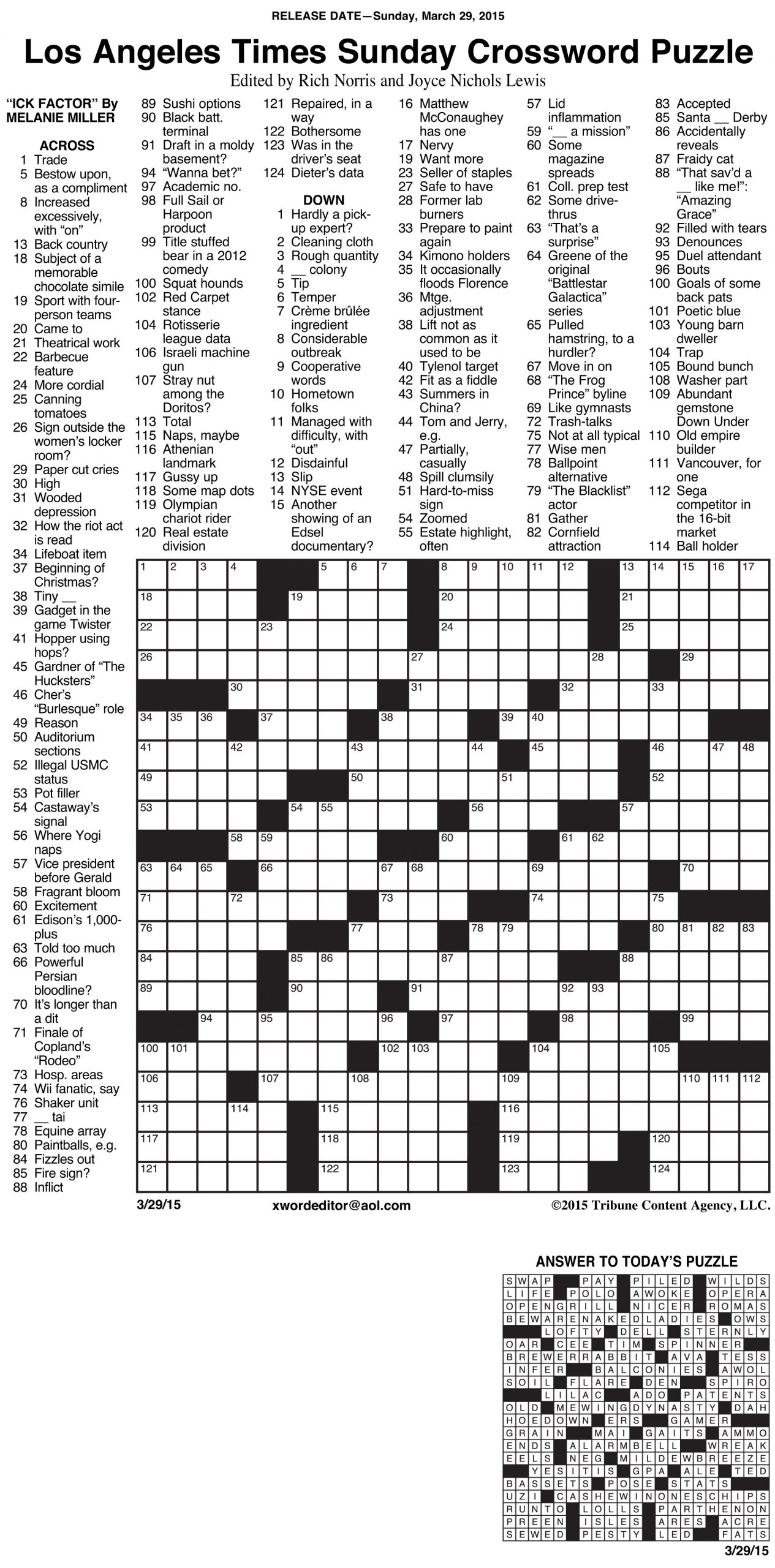 Chicago Tribune Daily Printable Sudoku