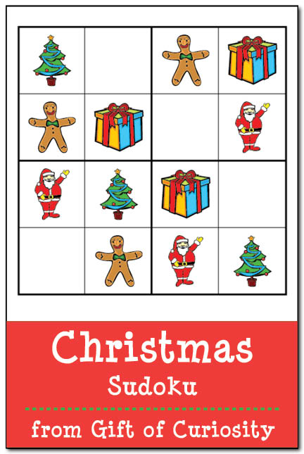 Christmas Sudoku Free Printable