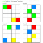 Colour Sudoku 4x4 Puzzles 4