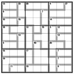 Daily Killer Sudoku Printable Sudoku Printable