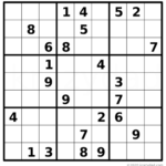 Daily Sudoku Solve This Puzzle At Krazydad Challenging