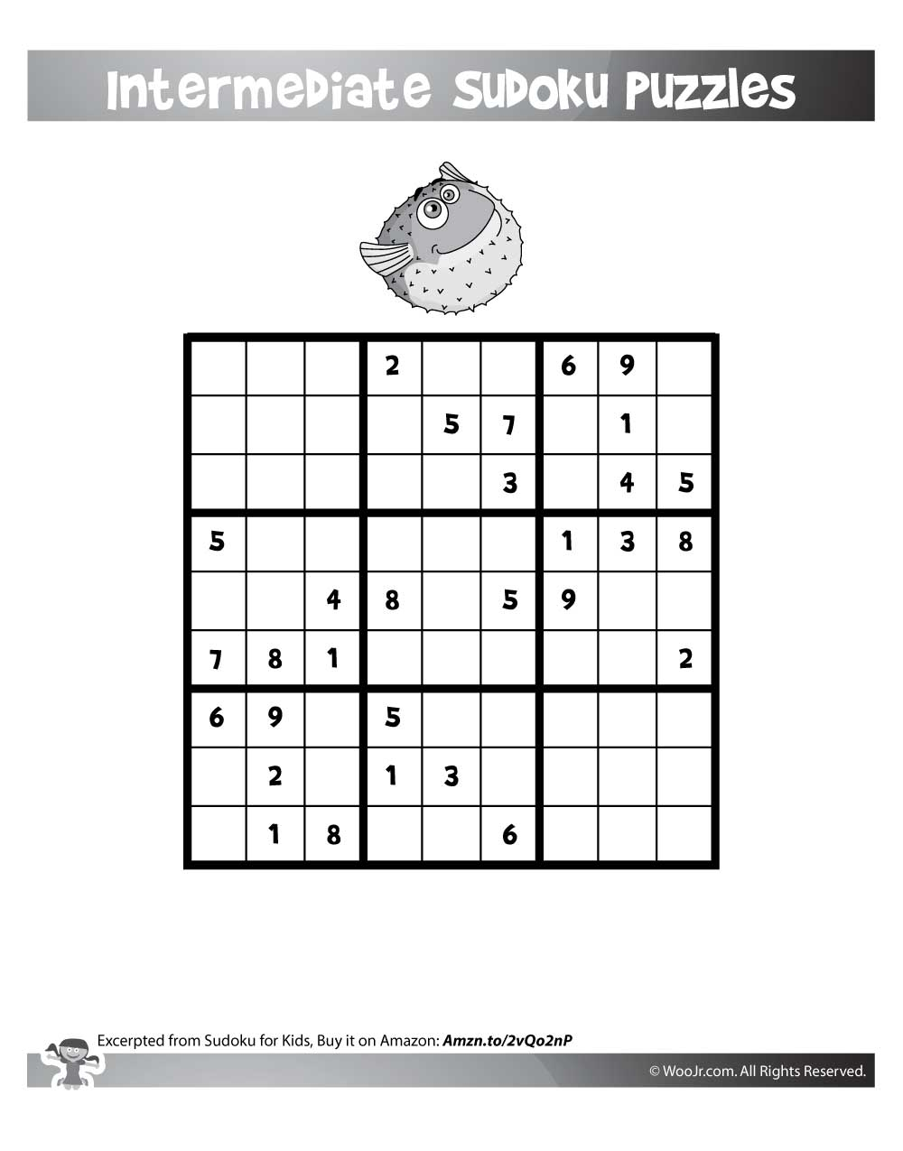 Free Junior Sudoku Printables