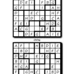 Easy Jigsaw Sudoku Printable Sudoku Printable