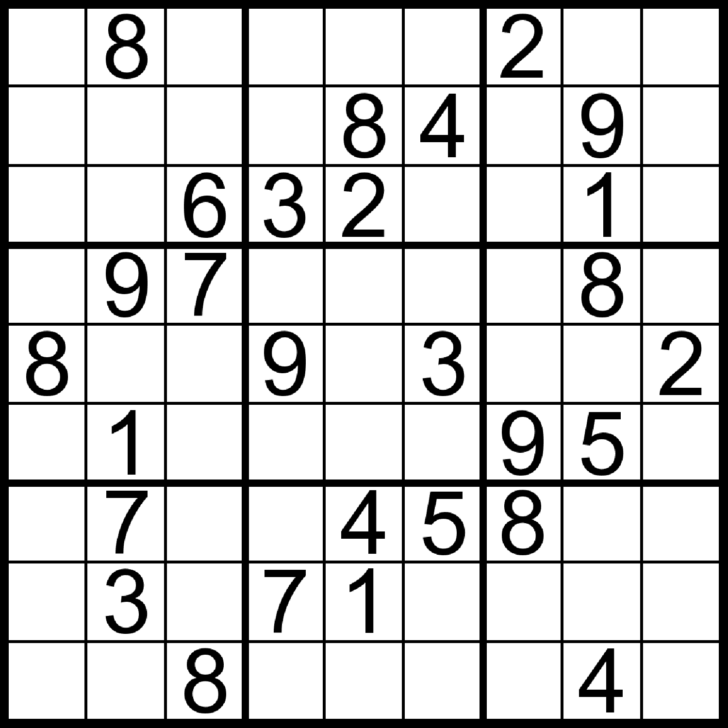 Easy Sudoku Games Printable