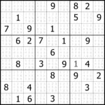Easy Sudoku Printable Kids Activities Printable