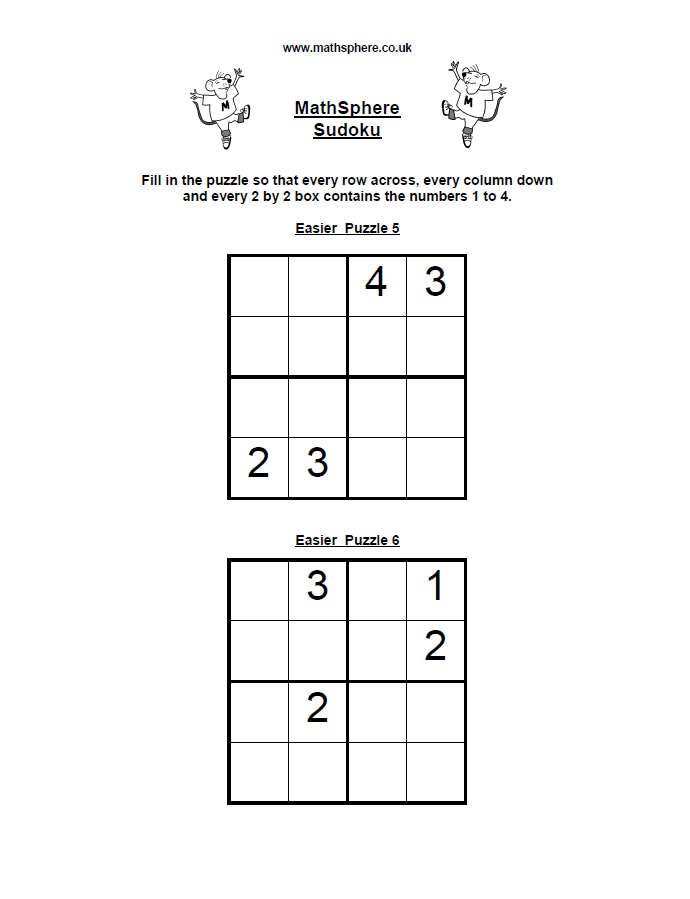 Hard Sudoku Printable Math Mathsphere