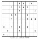 Evil Sudoku Online 1830937 Live Sudoku