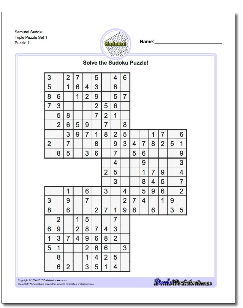 Free Printable Extreme Challenger Sudoku
