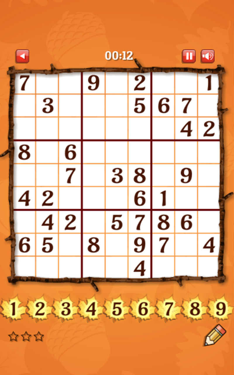 Fall Sudoku Printable